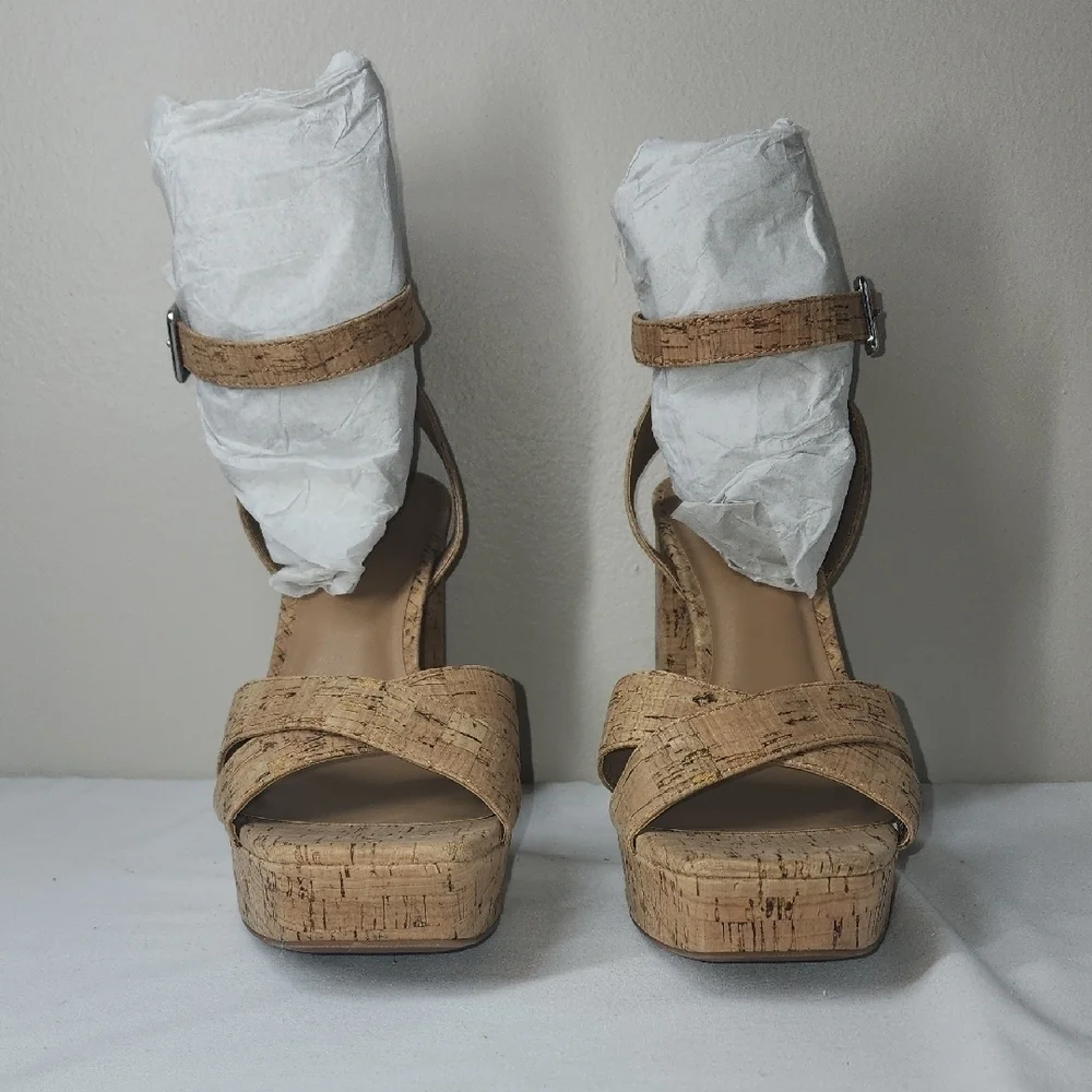 Abound Tenille Platform Sandal In Natural Cork